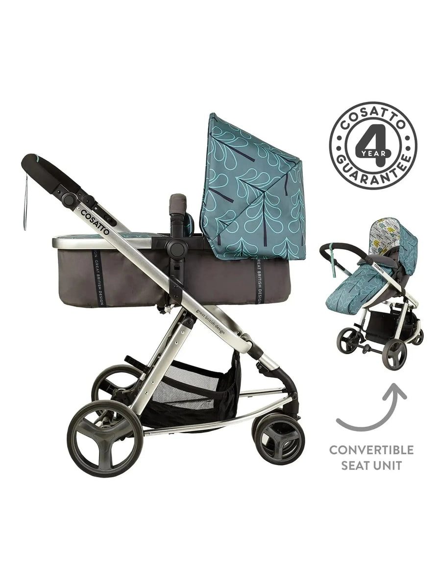 Cosatto Giggle Mix Reversible Pram & Pushchair Travel System - Fjord Lightweight Cosatto Mama's Joy
