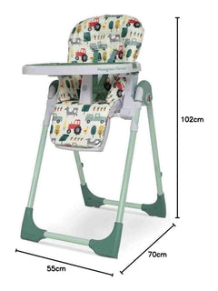 Cosatto Noodle 0+ Highchair – Reclining, Adjustable & Compact | From Birth to 3 Years Old Macdonald Cosatto Mama's Joy