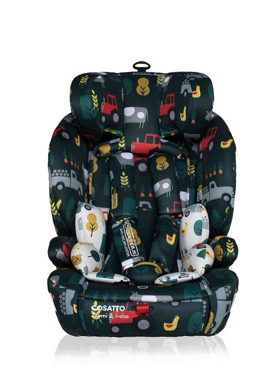 Cosatto Zoomi 2 i-size Car Seat Old Macdonald, ISOFIT Cosatto Mama's Joy