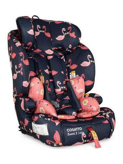 Cosatto Zoomi 2 i-size Car Seat Pretty Flamingo, ISOFIT Adjustable Headrest Cosatto Mama's Joy
