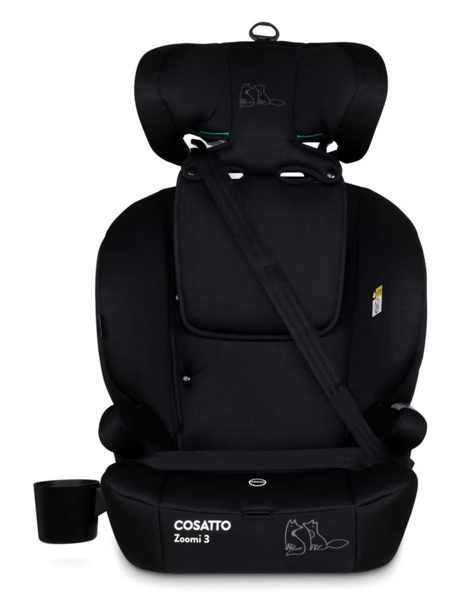 Cosatto Zoomi 3 i-Size Car Seat | 76–150cm | ISOFIX | Anti-Escape | From 15 Months to 12 Years Foxed Cosatto Mama's Joy
