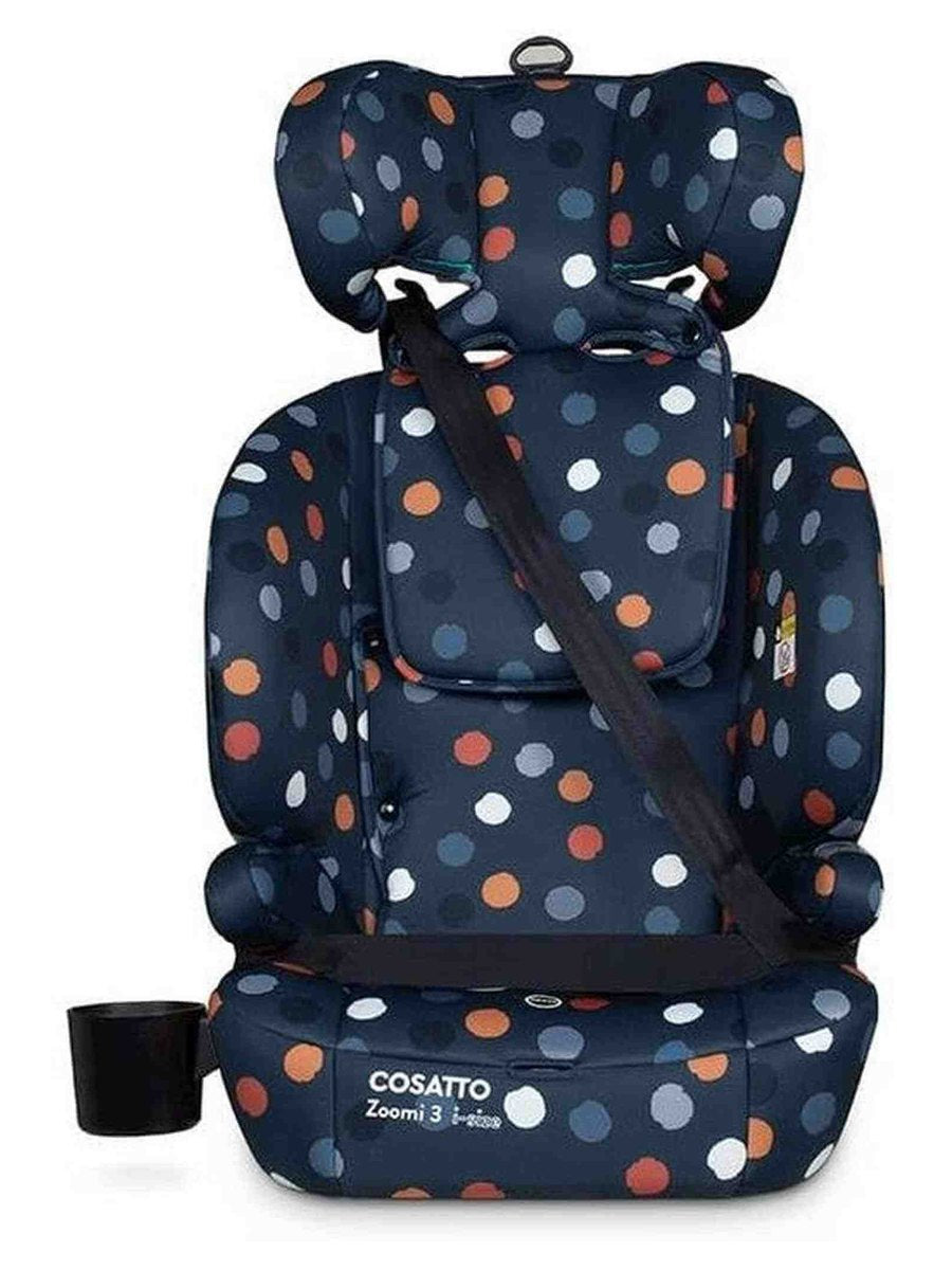 Cosatto Zoomi 3 i-Size Car Seat | 76–150cm | ISOFIX | Anti-Escape | From 15 Months to 12 Years Spot On Cosatto Mama's Joy