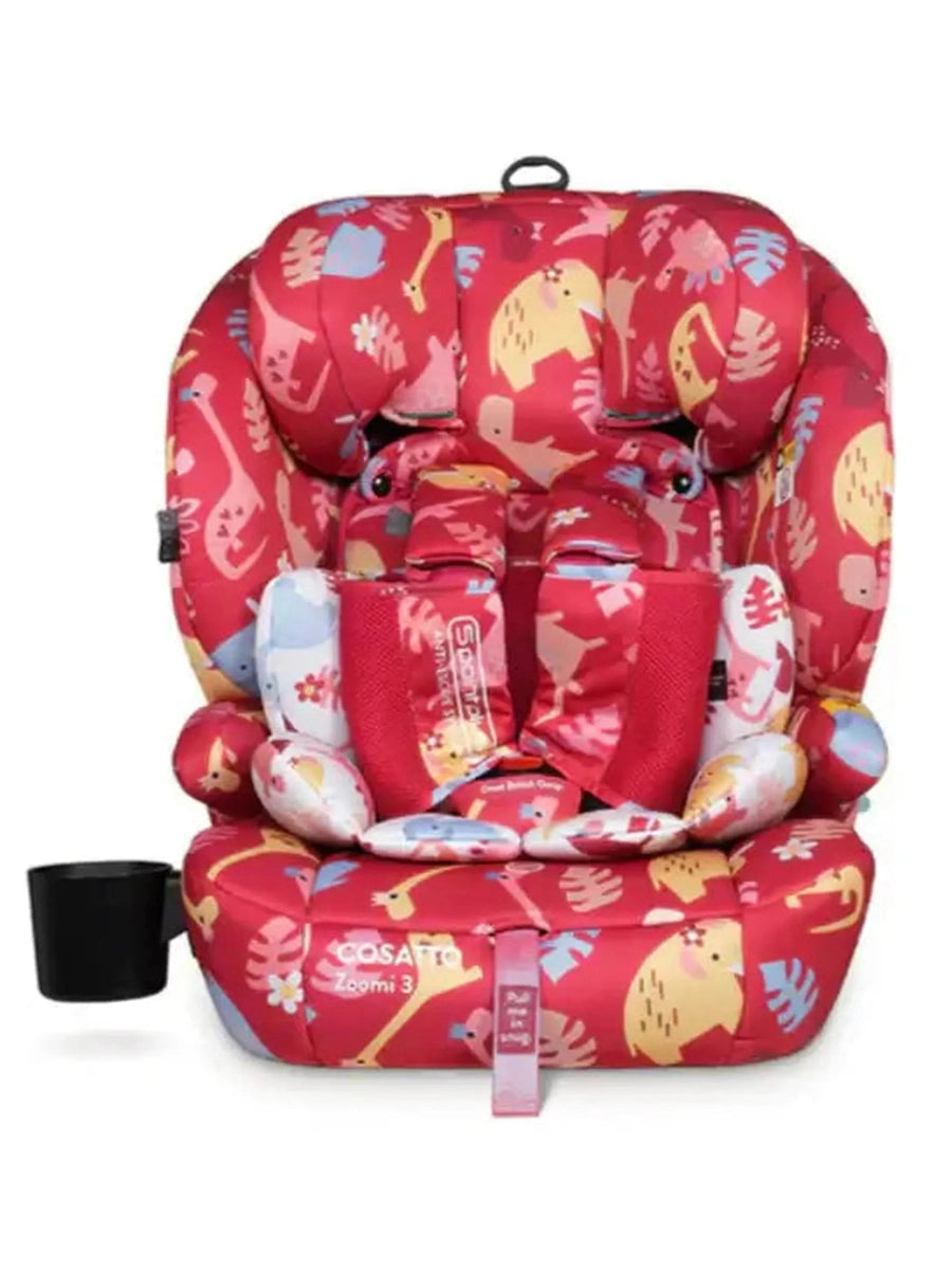 Cosatto Zoomi 3 i-Size Car Seat – Dino Delite | From 15 Months to 12 Years with ISOFIX Cosatto Mama's Joy