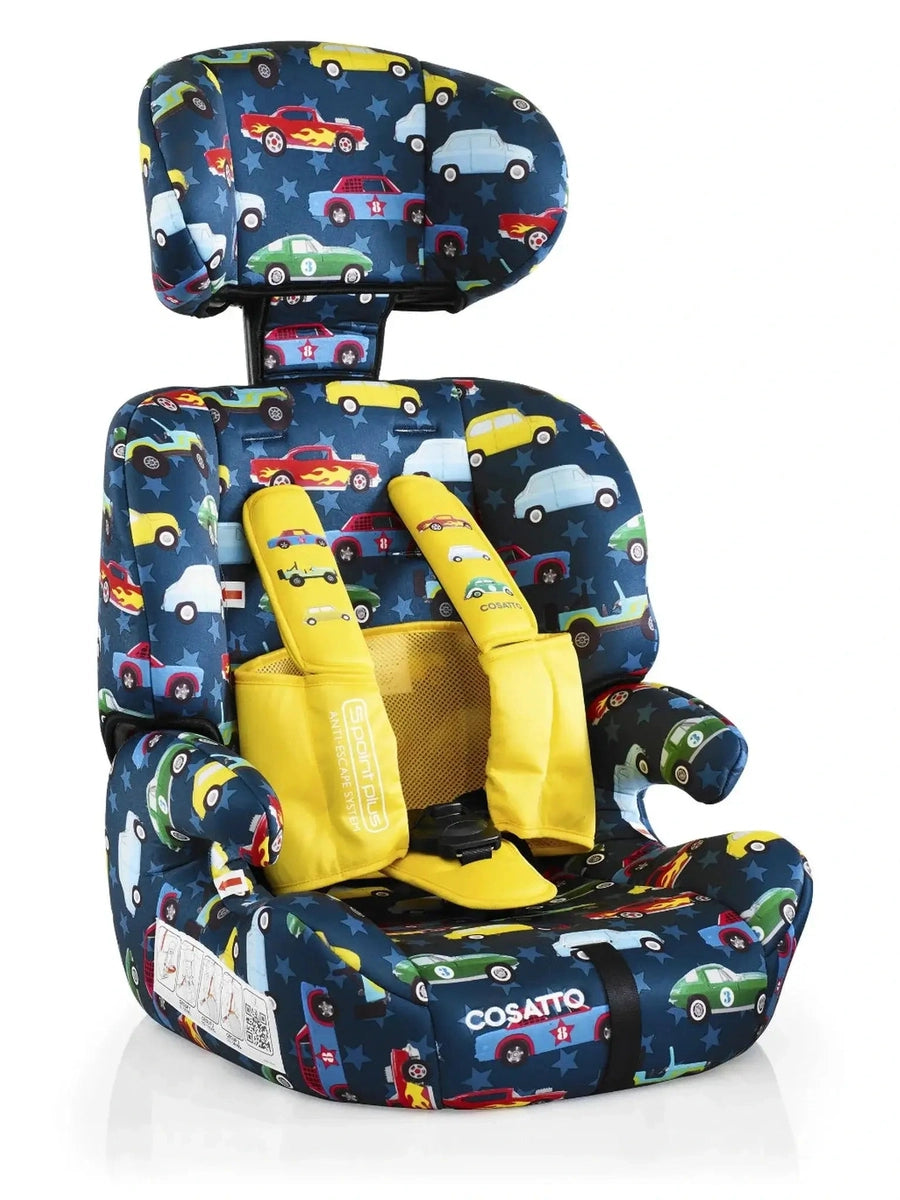 Cosatto Zoomi Car Seat Booster - Group 1/2/3 From up to 9 Months to 12 years Rev Up Cosatto Mama's Joy
