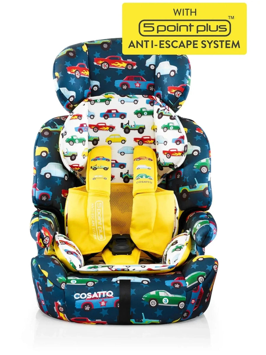 Cosatto Zoomi Car Seat Booster - Group 1/2/3 From up to 9 Months to 12 years Rev Up Cosatto Mama's Joy