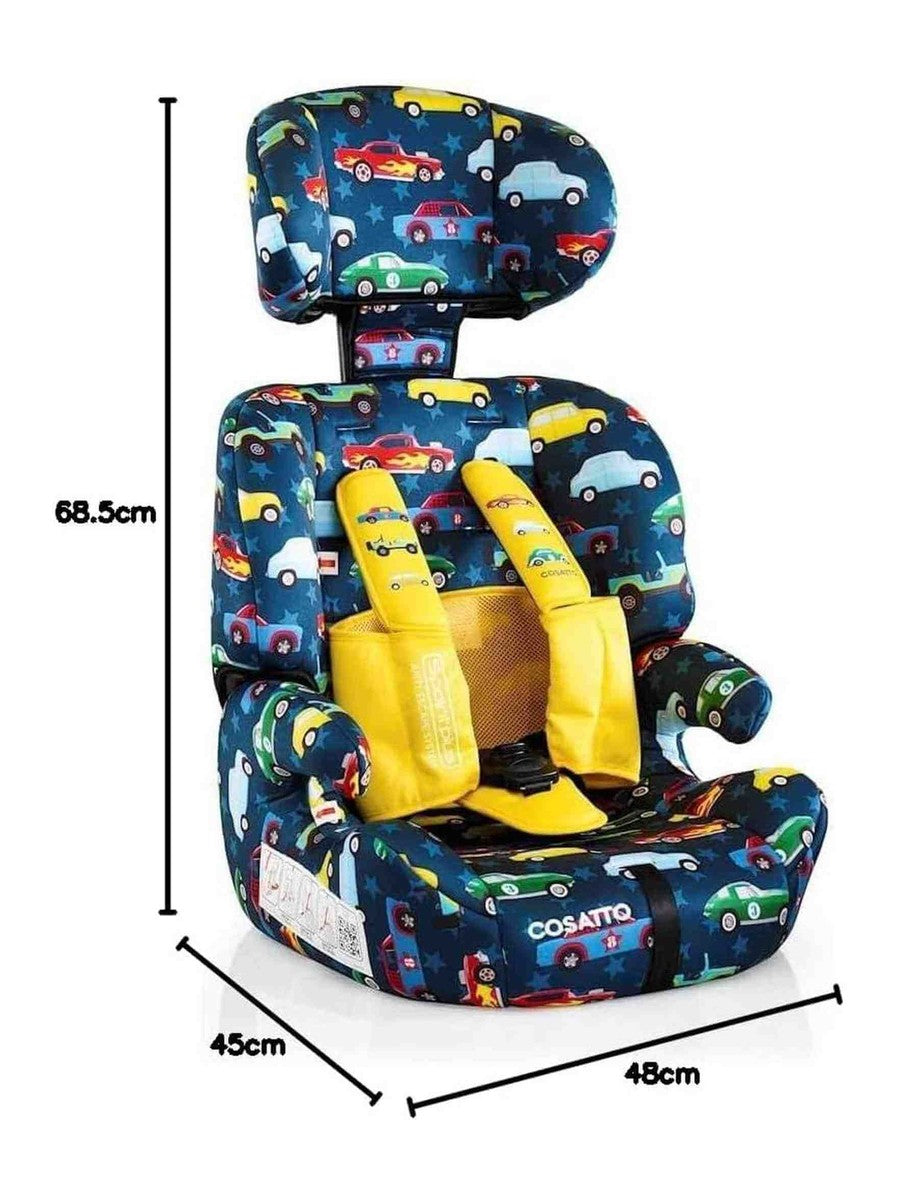 Cosatto Zoomi Car Seat Booster - Group 1/2/3 From up to 9 Months to 12 years Rev Up Cosatto Mama's Joy