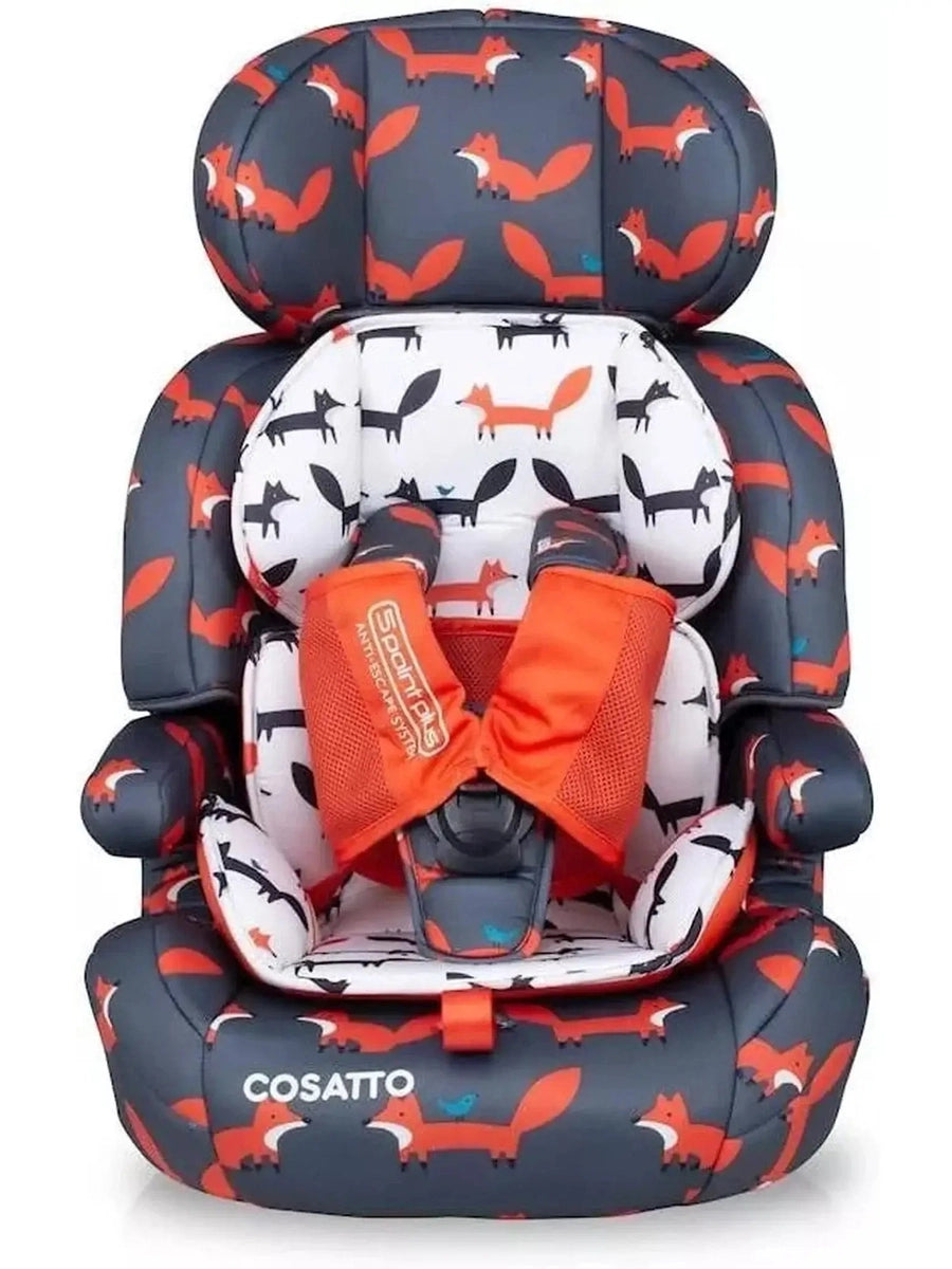 Cosatto Zoomi Car Seat Booster - Group 1/2/3 Mister Fox Cosatto Mama's Joy