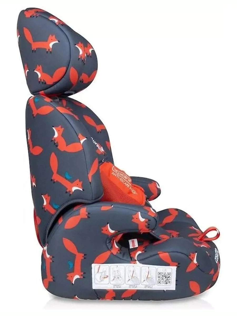 Cosatto Zoomi Car Seat Booster - Group 1/2/3 Mister Fox Cosatto Mama's Joy