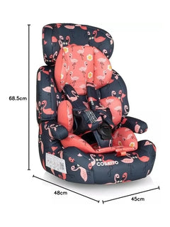 Cosatto Zoomi Car Seat Booster - Group 123 From up to 9 Months to 12 years Flamingo Cosatto Mama's Joy