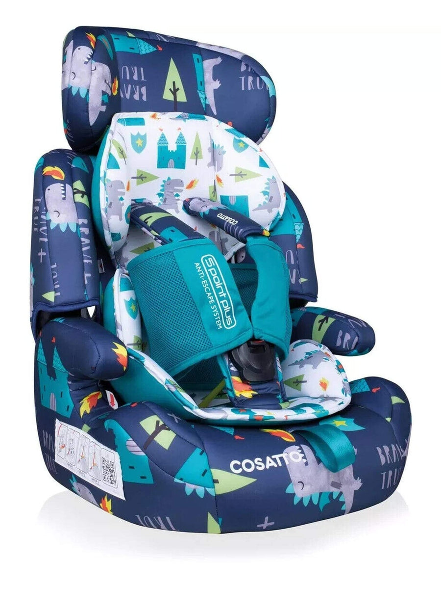 Cosatto Zoomi Child Car Seat for Group 1/2/3 Dragon Kingdom Cosatto Mama's Joy