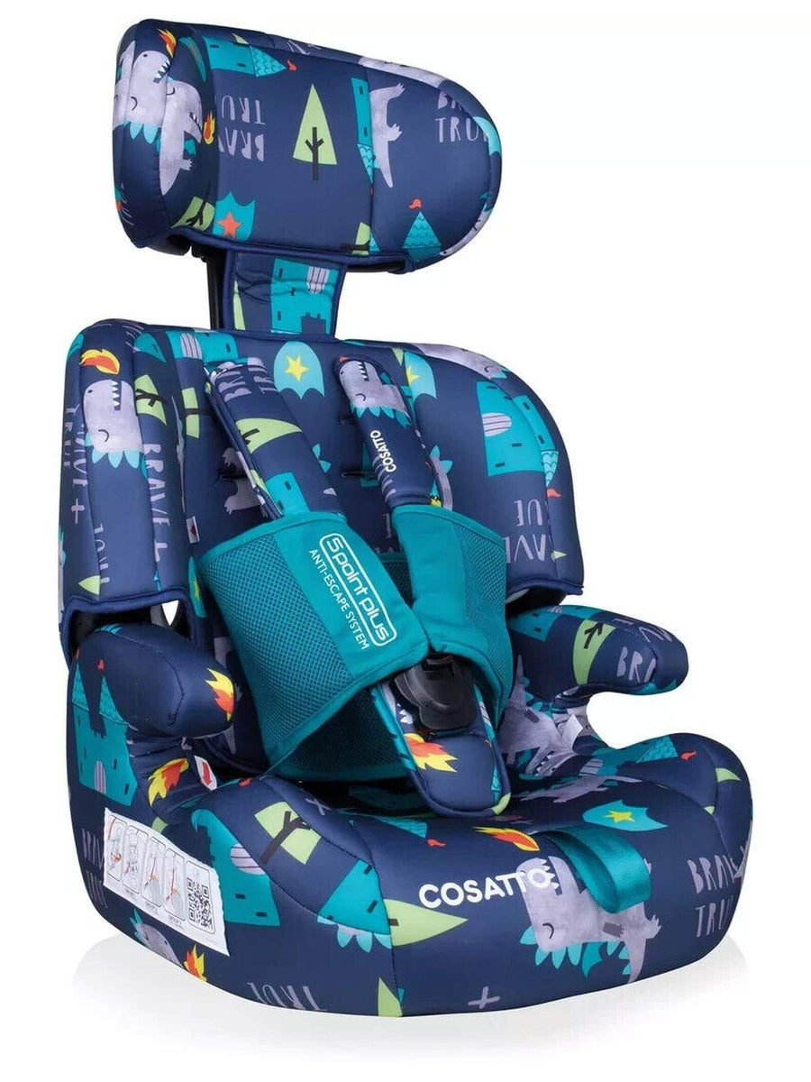 Cosatto Zoomi Child Car Seat for Group 1/2/3 Dragon Kingdom Cosatto Mama's Joy