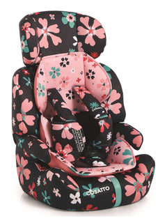 Cosatto Zoomi Group 1/2/3 Car Seat – Paper Petals | Anti-Escape Harness, Forward Facing, Birth to 12 Years Cosatto Mama's Joy