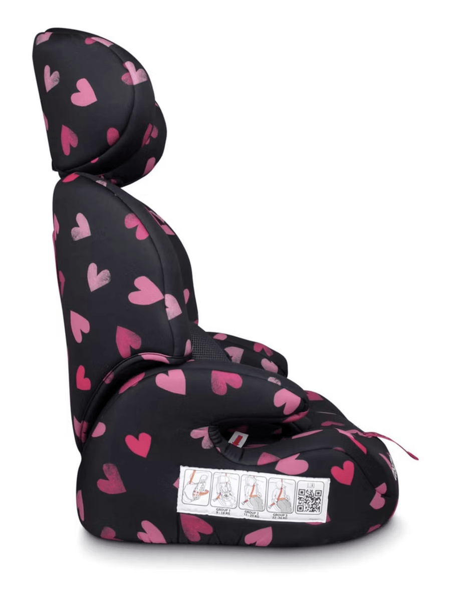 Cosatto Zoomi Group 1/2/3 Car Seat with Anti-Escape System – Charcoal Lighthearted Cosatto Mama's Joy