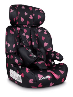 Cosatto Zoomi Group 1/2/3 Car Seat with Anti-Escape System – Charcoal Lighthearted Cosatto Mama's Joy