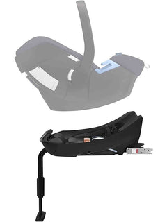 Cybex 2-Fix Base Black Polyester Plastic Metal ISOFIX Car Seat Base For Aton 5 Cybex Mama's Joy