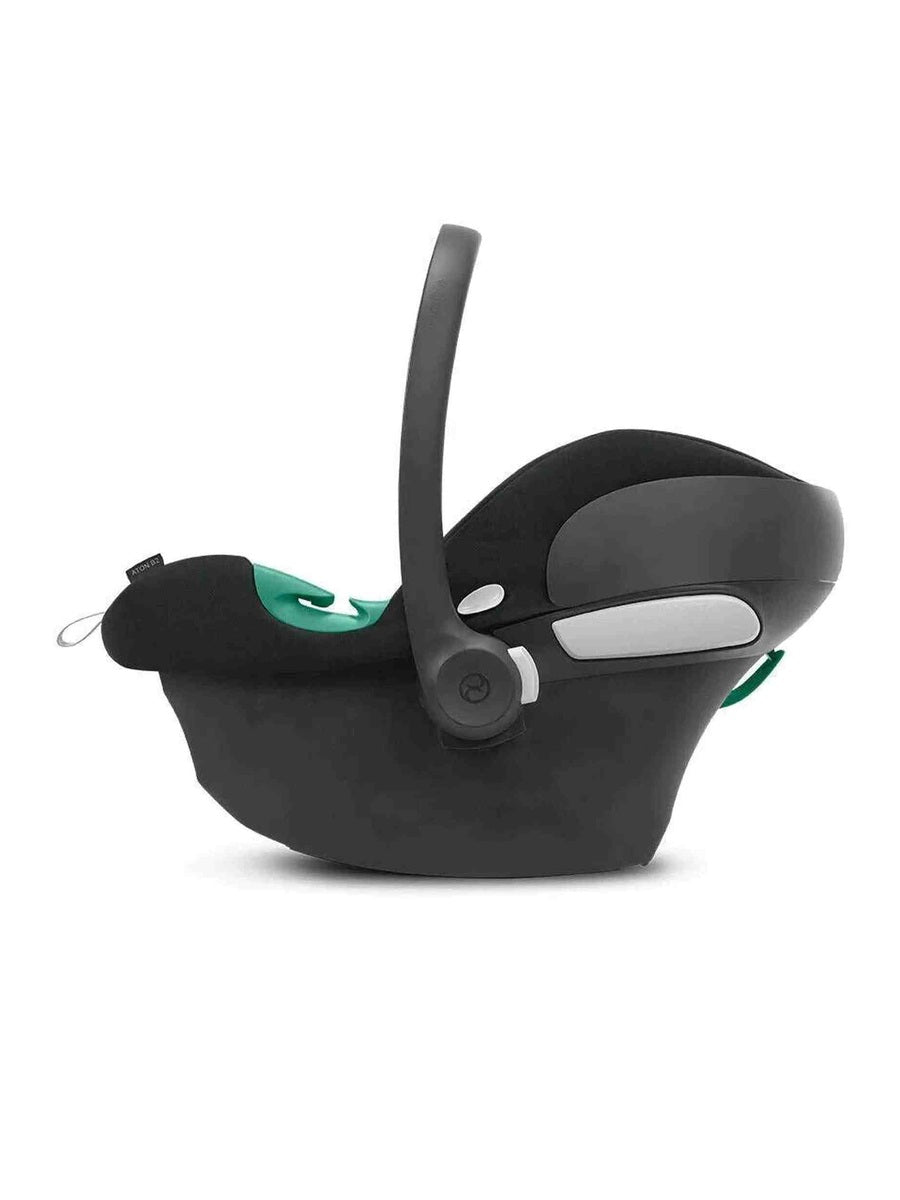 Cybex ATON B2 i-Size Rear Facing Baby Car Seat, 0-13kg - Volcano Black-Black Cybex Mama's Joy