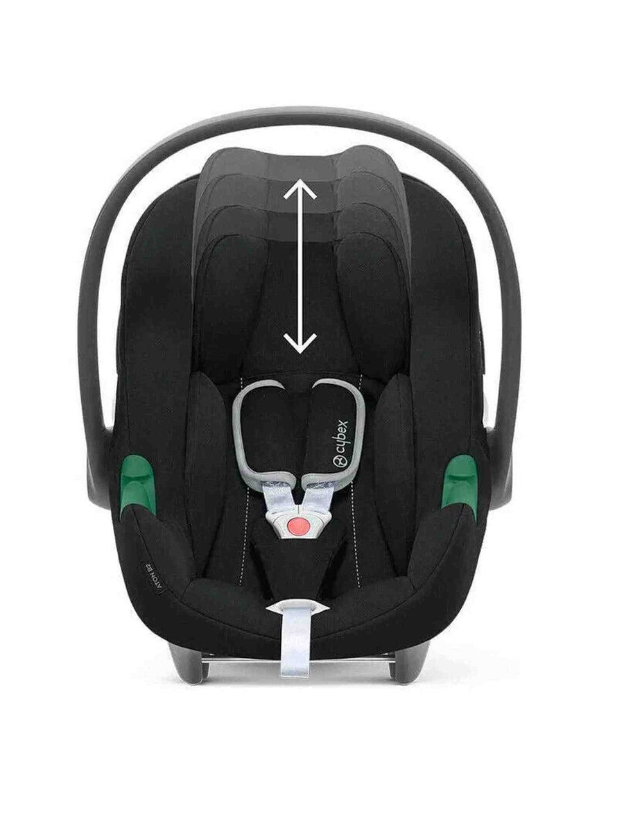 Cybex ATON B2 i-Size Rear Facing Baby Car Seat, 0-13kg - Volcano Black-Black Cybex Mama's Joy