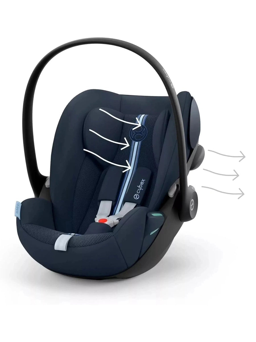 Cybex Cloud G i-Size Plus Car Seat Carrier/Ocean Blue-Navy Blue Cybex Mama's Joy
