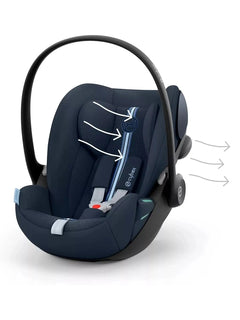 Cybex Cloud G i-Size Plus Car Seat Carrier/Ocean Blue-Navy Blue Cybex Mama's Joy