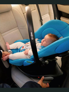 Cybex Cloud G i-Size Rotating Baby Car Seat – Modular, Semi Lie-Flat, 180° Rotation, L.S.P. Protection, Airline Approved – Birth to 13kg Cybex Mama's Joy