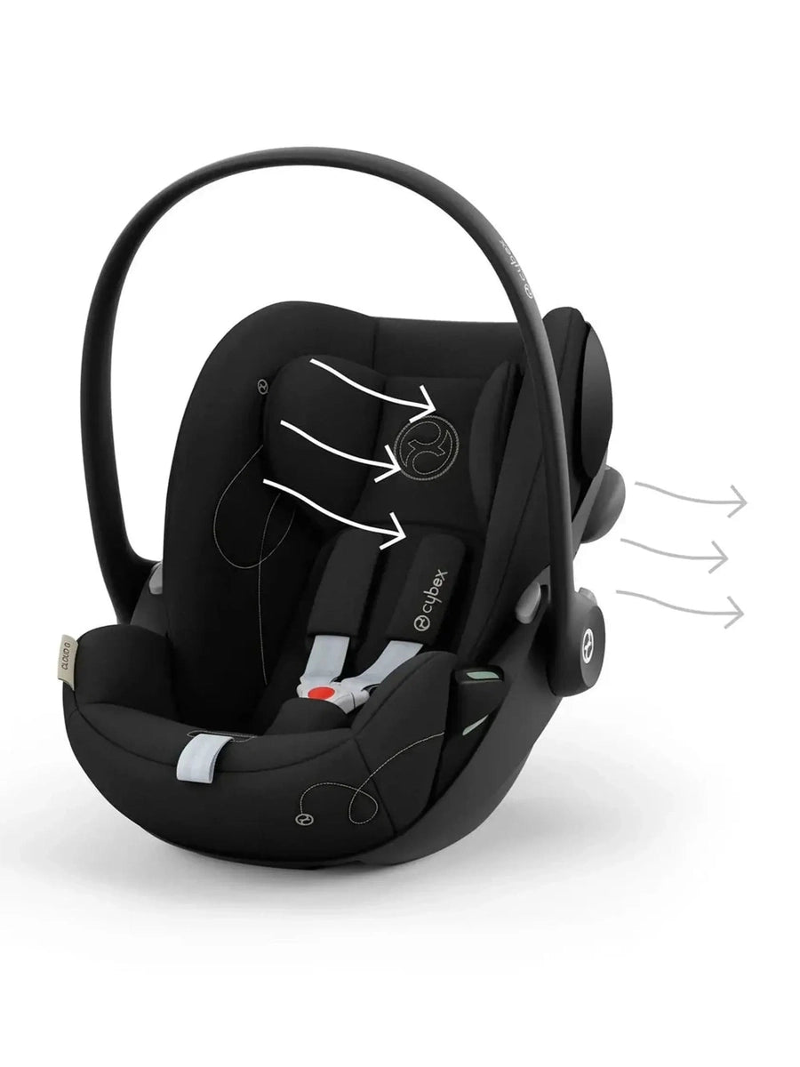 Cybex Cloud G i-Size Rotating Baby Car Seat – Modular, Semi Lie-Flat, 180° Rotation, L.S.P. Protection, Airline Approved – Birth to 13kg Cybex Mama's Joy