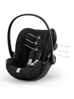Cybex Cloud G i-Size Rotating Baby Car Seat – Modular, Semi Lie-Flat, 180° Rotation, L.S.P. Protection, Airline Approved – Birth to 13kg Cybex Mama's Joy
