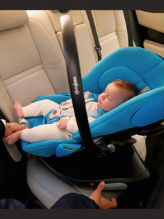 Cybex Cloud G i-Size Rotating Baby Car Seat – Modular, Semi Lie-Flat, 180° Rotation, L.S.P. Protection, Airline Approved – Birth to 13kg Cybex Mama's Joy