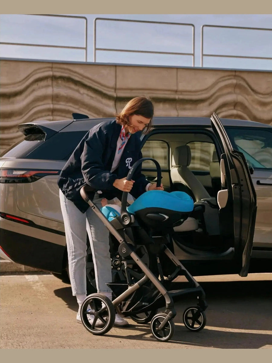 Cybex Cloud G i-Size Rotating Baby Car Seat – Modular, Semi Lie-Flat, 180° Rotation, L.S.P. Protection, Airline Approved – Birth to 13kg Cybex Mama's Joy