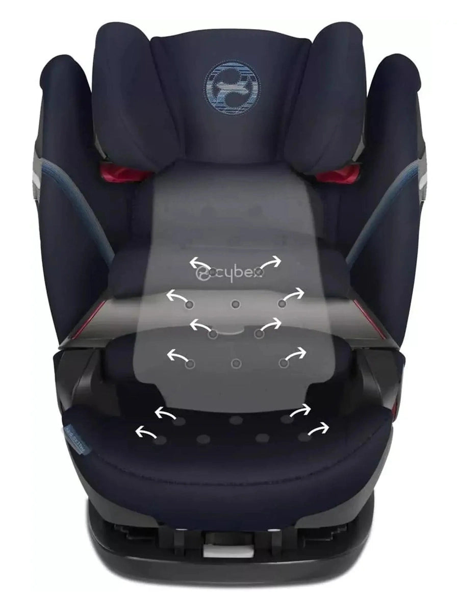 Cybex Gold Pallas S-Fix 2-in-1 Child's Car Seat, ISOFIX Gr. 1/2/3, Magnolia Pink Cybex Mama's Joy