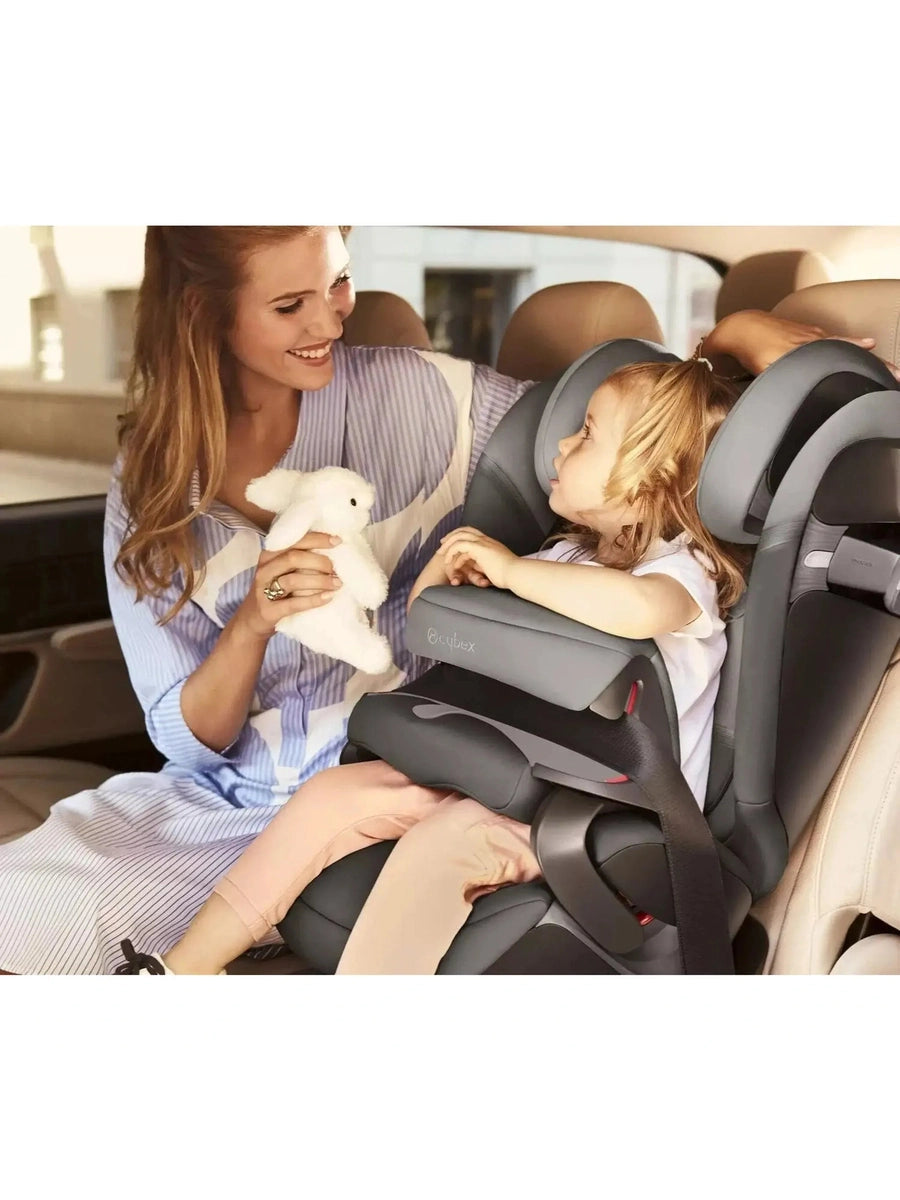 Cybex Gold Pallas S-Fix 2-in-1 Child's Car Seat, ISOFIX Gr. 1/2/3, Magnolia Pink Cybex Mama's Joy