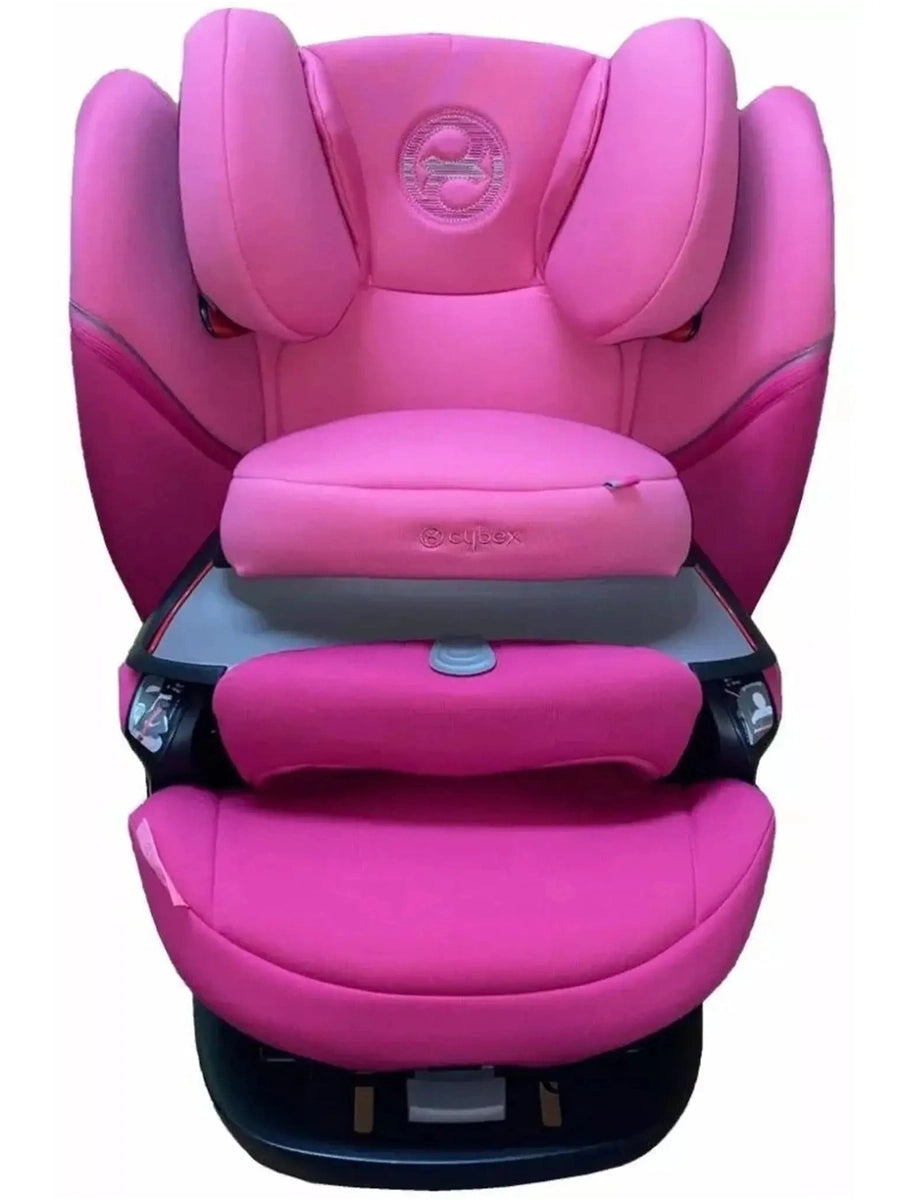 Cybex Gold Pallas S-Fix 2-in-1 Child's Car Seat, ISOFIX Gr. 1/2/3, Magnolia Pink Cybex Mama's Joy