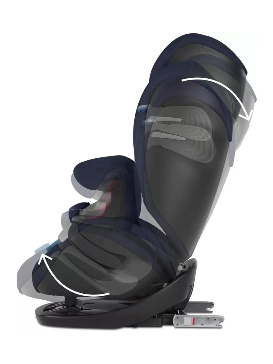 Cybex Gold Pallas S-Fix 2-in-1 Child's Car Seat, ISOFIX Gr. 1/2/3, Magnolia Pink Cybex Mama's Joy