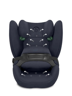 Cybex Pallas B i-Size Car Seat – Blue 9–50kg, 15m–12y Cybex Mama's Joy