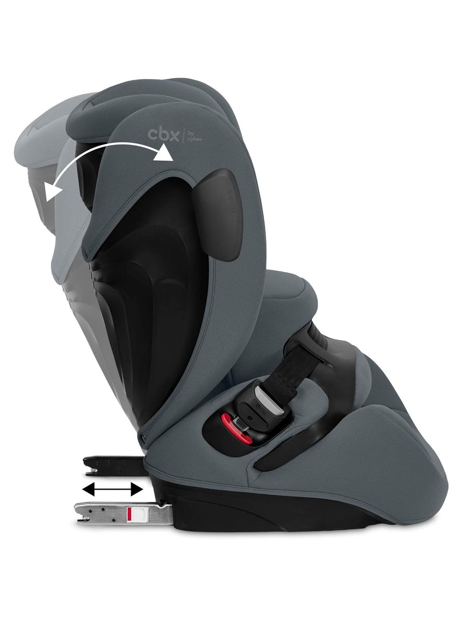 Cybex Pallas B3 i-Size Car Seat 76–150cm, 15m–12y Grey Cybex Mama's Joy