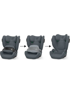 Cybex Pallas B3 i-Size Car Seat 76–150cm, 15m–12y Grey Cybex Mama's Joy