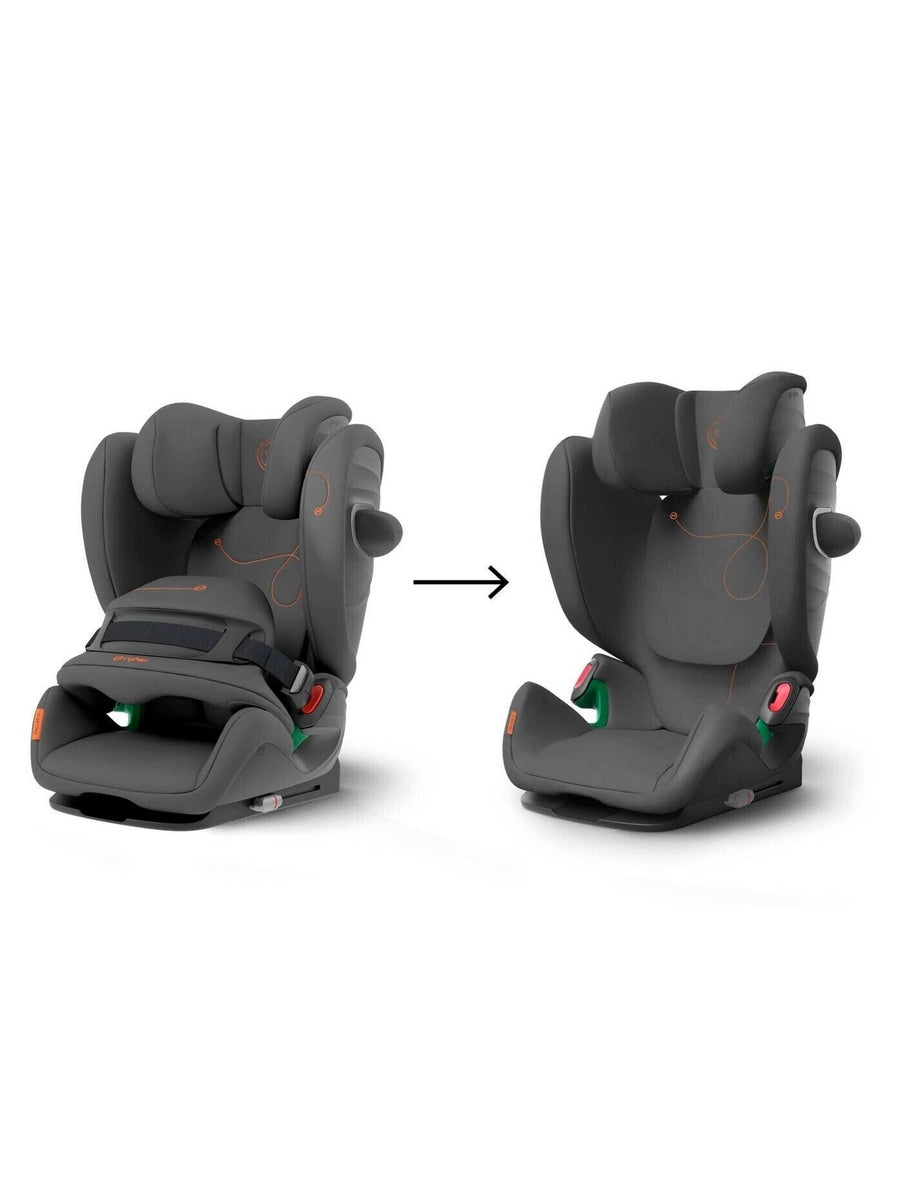 Cybex Pallas G i-Size Baby Car Seat ISOFIX Lava Grey-Mid Grey Cybex Mama's Joy
