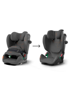 Cybex Pallas G i-Size Baby Car Seat ISOFIX Lava Grey-Mid Grey Cybex Mama's Joy