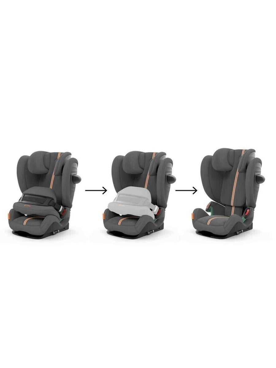 Cybex Pallas G i-Size Baby Car Seat ISOFIX Lava Grey-Mid Grey Cybex Mama's Joy