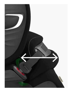 Cybex Pallas G i-Size Car Seat ISOFIX Moon Black Cybex Mama's Joy