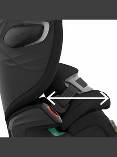 Cybex Pallas G i-Size Plus Car Seat ISOFIX Moon Black-Black Cybex Mama's Joy