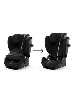 Cybex Pallas G i-Size Plus Car Seat ISOFIX Moon Black-Black Cybex Mama's Joy
