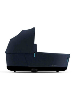 Cybex Priam Lux Carrycot Midnight Blue Plus Cybex Mama's Joy
