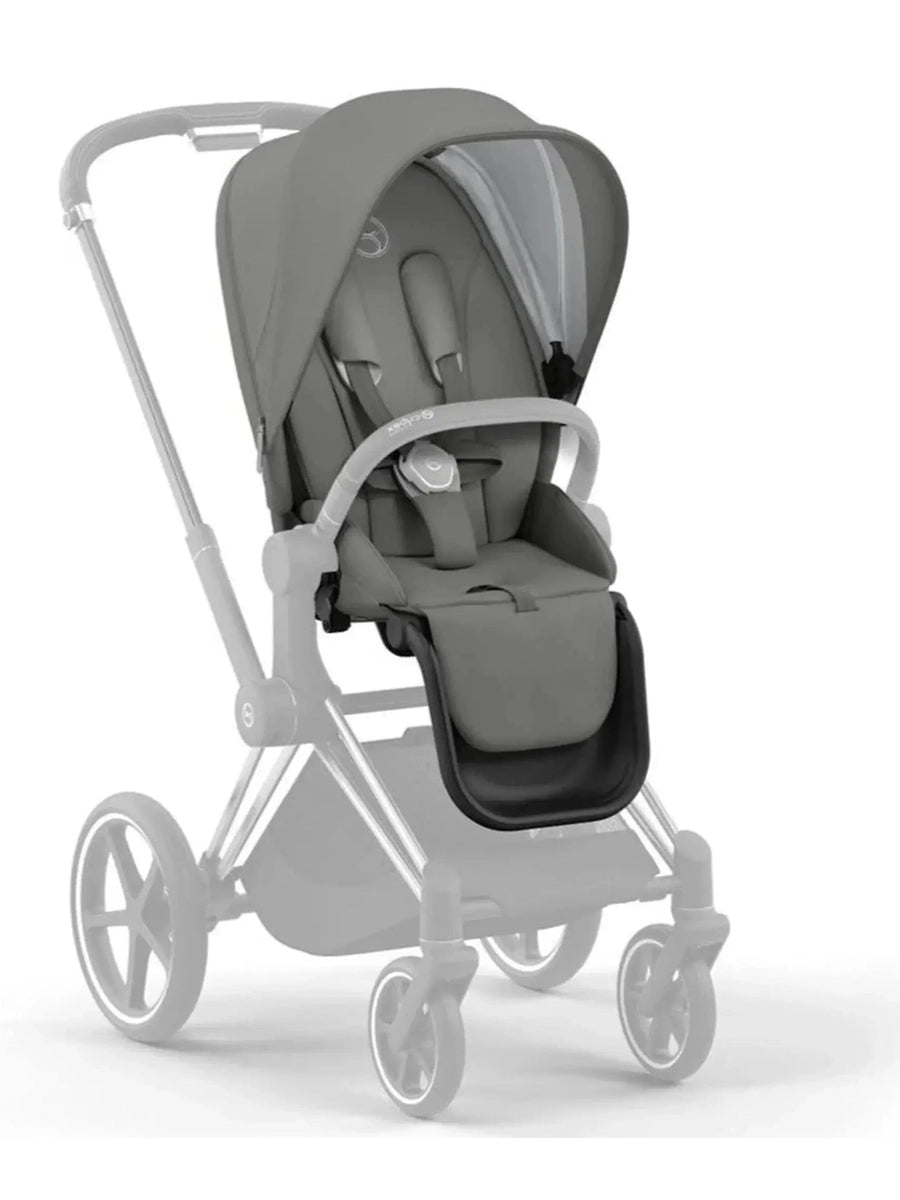 Cybex Seat Pack Comfort for Priam Stroller Soho Grey Includes Canopy Cybex Mama's Joy