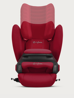 Cybex Silver Pallas B Fix Child Car Seat 9mths-12yr . Dynamic Red Cybex Mama's Joy