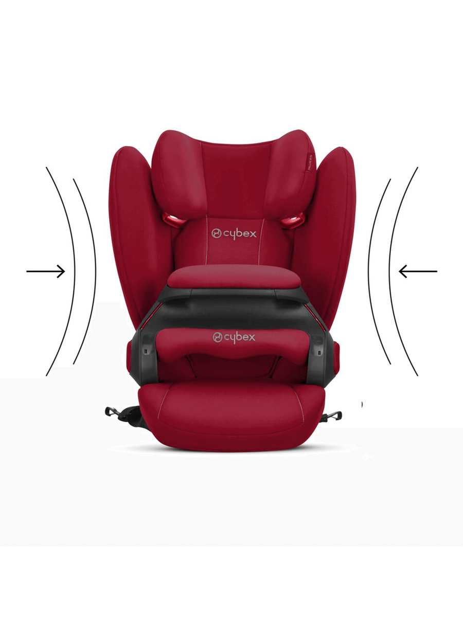 Cybex Silver Pallas B Fix Child Car Seat 9mths-12yr . Dynamic Red Cybex Mama's Joy