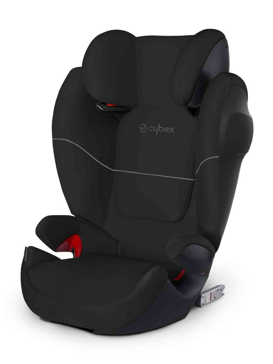 Cybex Silver Solution M-Fix SL Child's Car Seat, High Back Booster, ISOFIX, Group 2/3 15-36 kg , 3-12 Years, Pure Black Cybex Mama's Joy