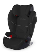 Cybex Silver Solution M-Fix SL Child's Car Seat, High Back Booster, ISOFIX, Group 2/3 15-36 kg , 3-12 Years, Pure Black Cybex Mama's Joy