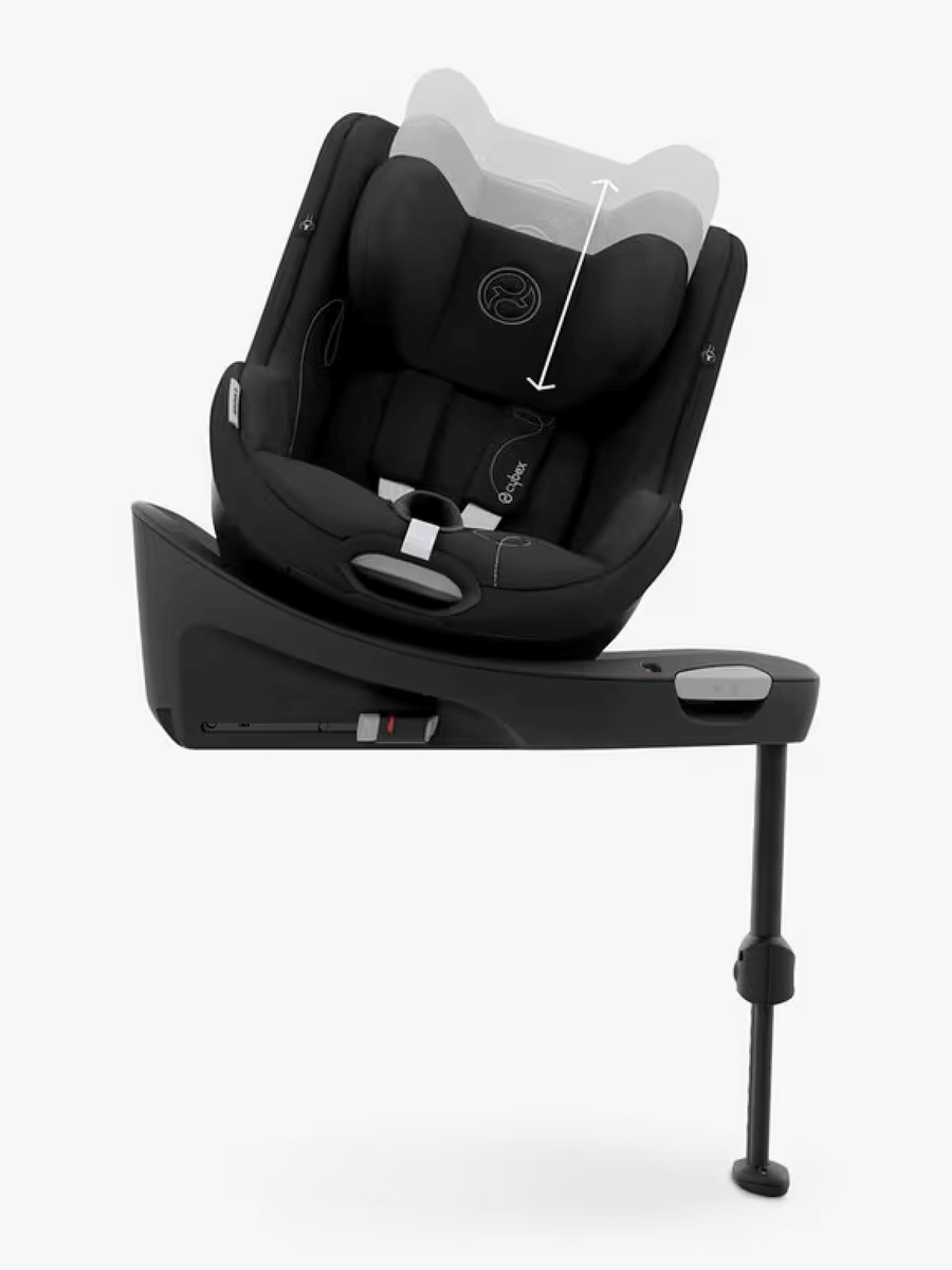 Cybex Sirona G i-Size 360 Rotating Toddler Car Seat Moon Black Cybex Mama's Joy
