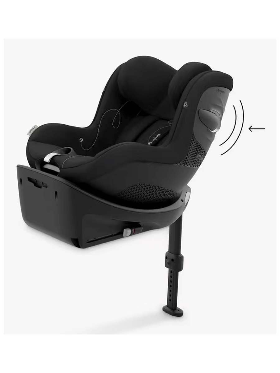 Cybex Sirona G i-Size 360 Rotating Toddler Car Seat Moon Black Cybex Mama's Joy