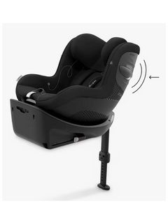 Cybex Sirona G i-Size 360 Rotating Toddler Car Seat Moon Black Cybex Mama's Joy